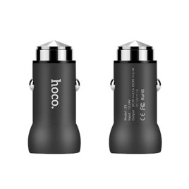 Hoco Z4 QC2.0 Car charger - Black