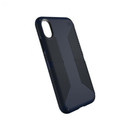Speck iPhone X Presidio Grip - Eclipse Blue/Carbon Black
