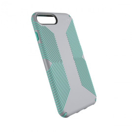 Speck iPhone 8 Plus/7 Plus/6 Plus/6S Plus Presidio Grip - Dolphin Grey/Aloe Green
