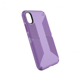 Speck Presidio Grip para iPhone X - Aster Purple/Heliotrope Purple