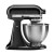 Batidora repostera KitchenAid, de 10 velocidades, negro.