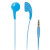 iLuv Bubble Gum 2 Earphones - Blue